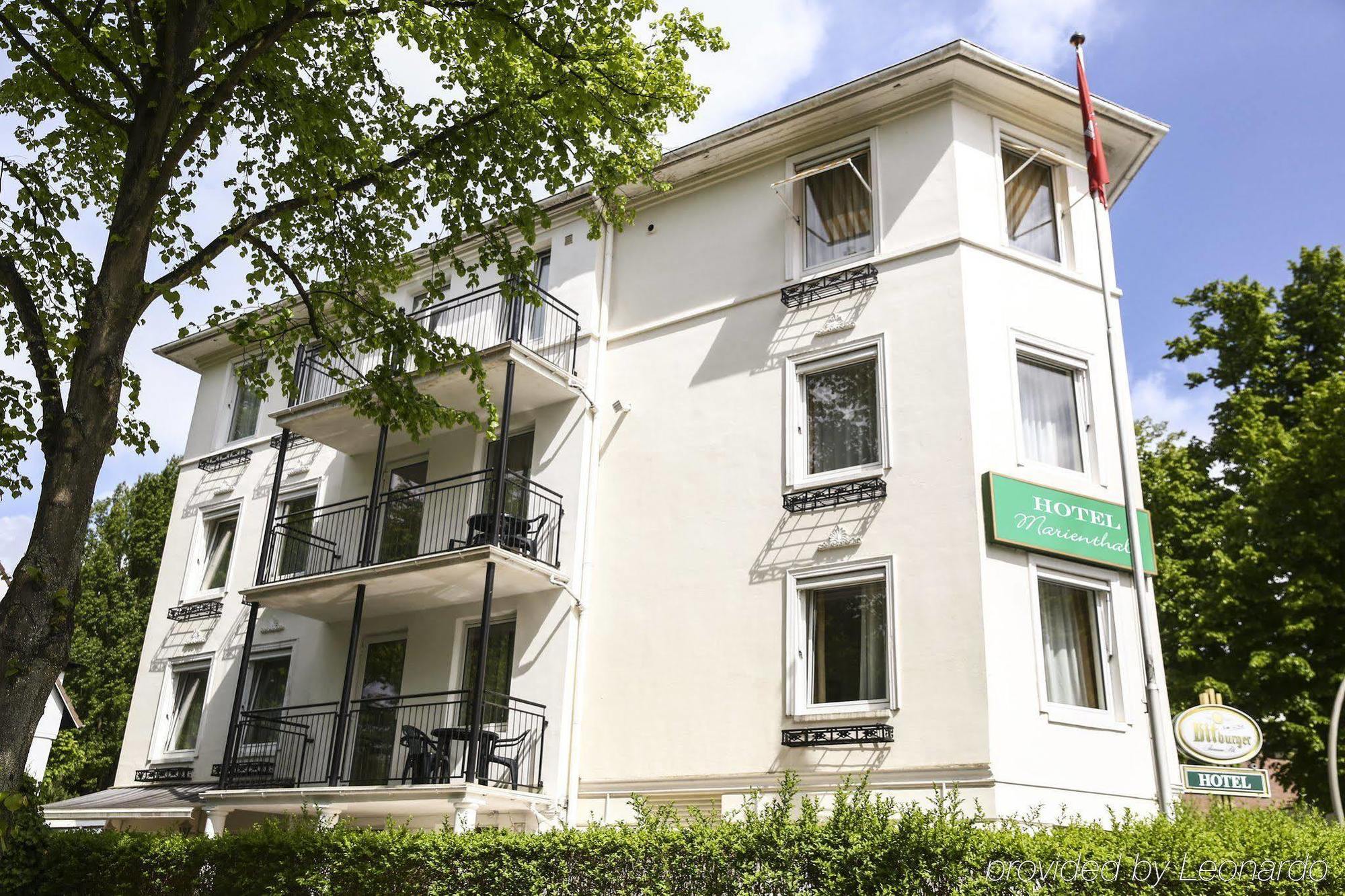 Hotel Marienthal Garni Hamburg Exterior photo